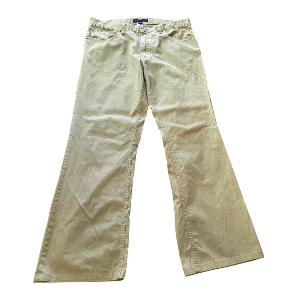 Banana Republic Men's Size 34x32 Relaxed Fit Tan Jeans